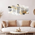 thumbnail image 2 of ZHONGYUTONG Islamic Wall Art 5 Pieces Arabic Calligraphy Poster Ayatul Kursi Canvas Pictures Prints Islamic Art Eid Decor Framed Muslims Islamic Gifts (8x14inx2pcs 8x18inx2pcs 8x22inx1pcs), 2 of 4