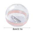 thumbnail image 3 of VONKY Vegetable Peeler Container Stainless Steel Potato Carrot Lemon Peeling Tool Multi-functional Accessory for Kitchen Restaurants Pink, 3 of 7