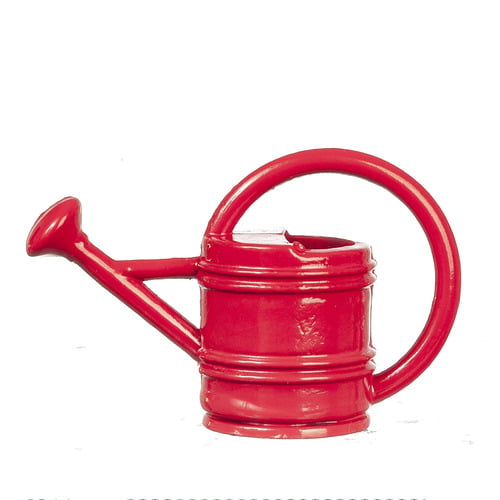 Miniature Red Watering Can 