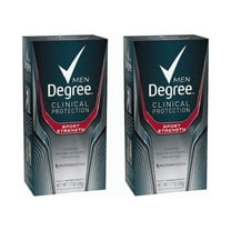 Degree Men Clinical Antiperspirant Deodorant Sport Strength 1.7 Oz (Pack Of 2)