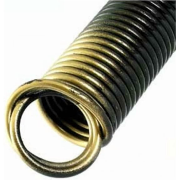 Garage Door Extension Springs - Stretch Springs - PAIR - for 7' high door - NEW! (80 # Gold)