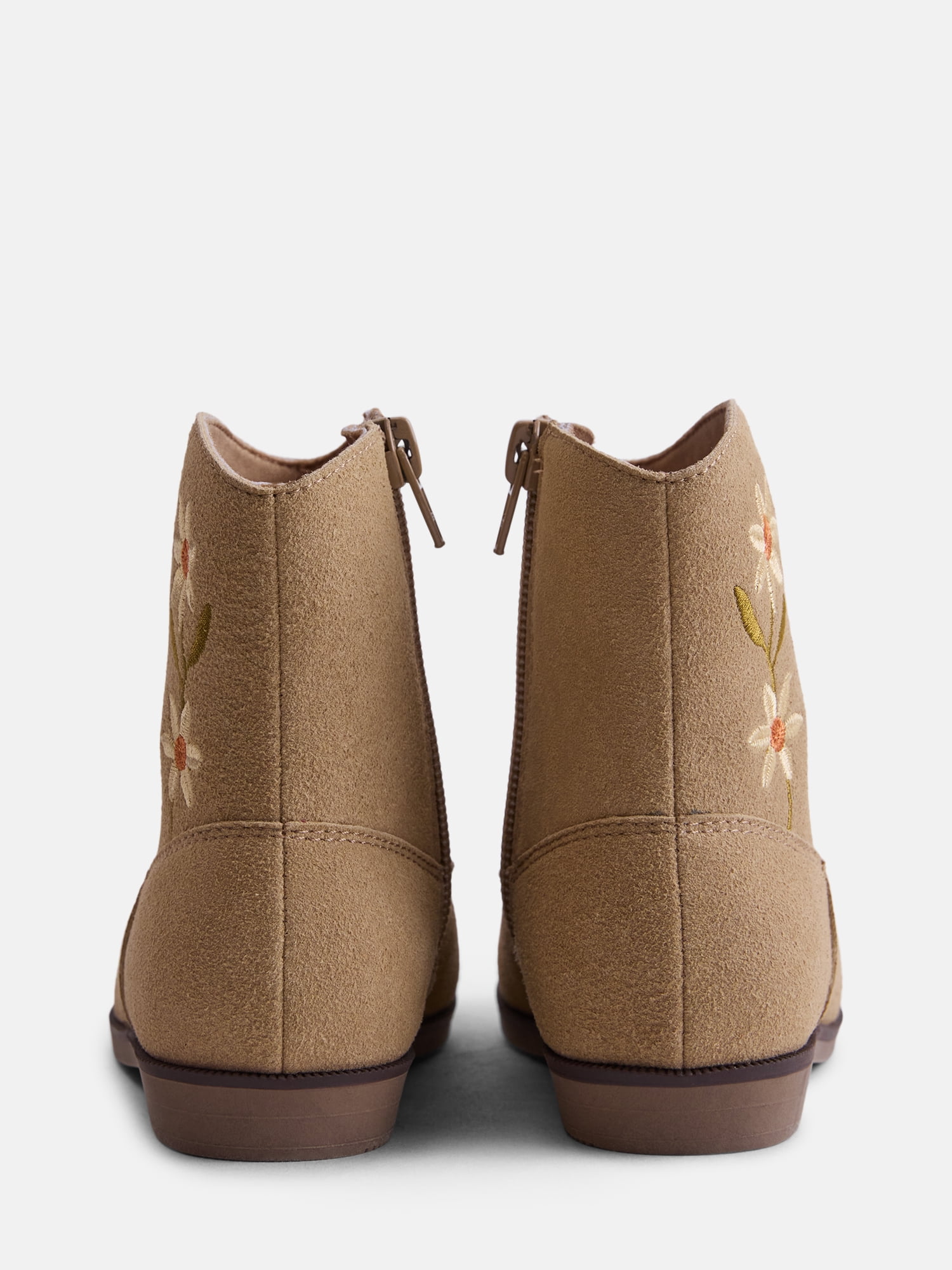 Wonder Nation Toddler Girls Floral Shortie Boots