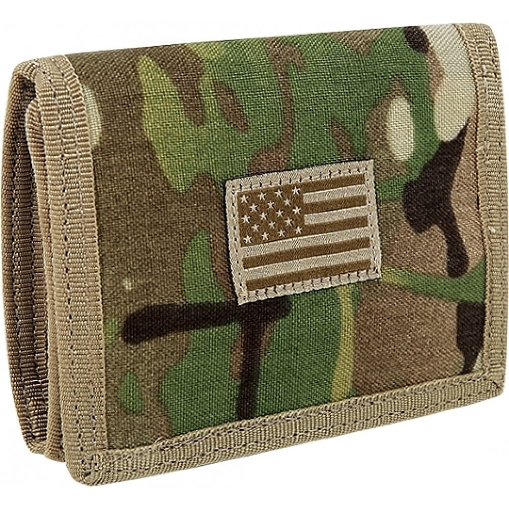 Rapid Dominance RapDom Tonal USA Flag Tactical Mens Wallet [Multi