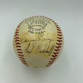 thumbnail image 5 of Mickey Mantle Joe Dimaggio George Sisler Casey Stengel Signed Baseball JSA COA, 5 of 8