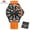 Orange with Box, variant on MINI FOCUS Luxury Brand Men's Watches Waterproof Quartz Fashion Sport Wristwatches Relogio Masculino Silicone Strap Reloj Hombre