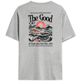 thumbnail image 3 of Inspiring Youth The Good Bible Verse Tshirts Romans 8:28 Scripture Graphic Tees Faith Based Religious Design Casual Tops Gray,2XL, 3 of 6