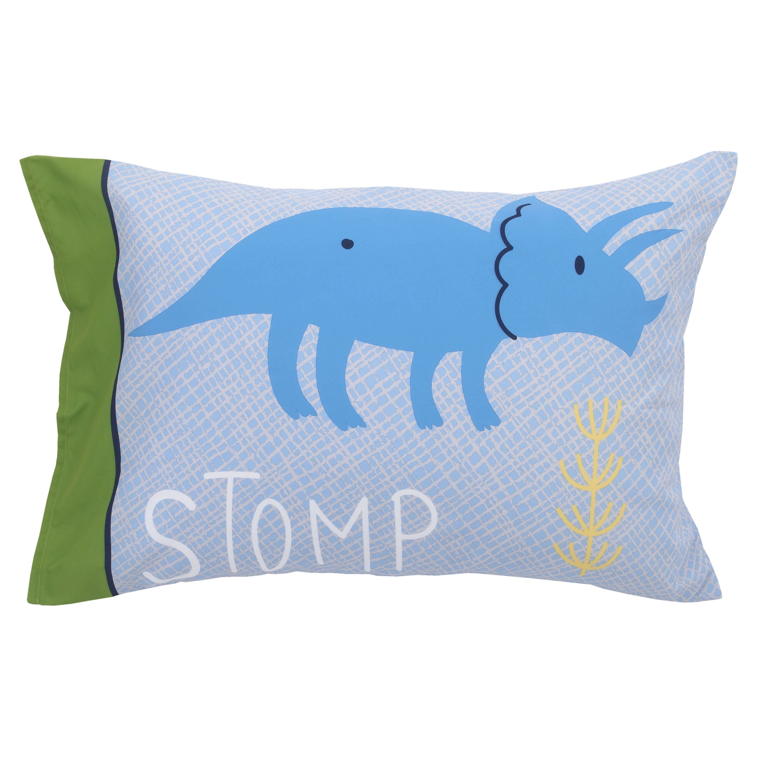 Parent's Choice 4-Piece Toddler Bedding Set, Blue, Green, Dino