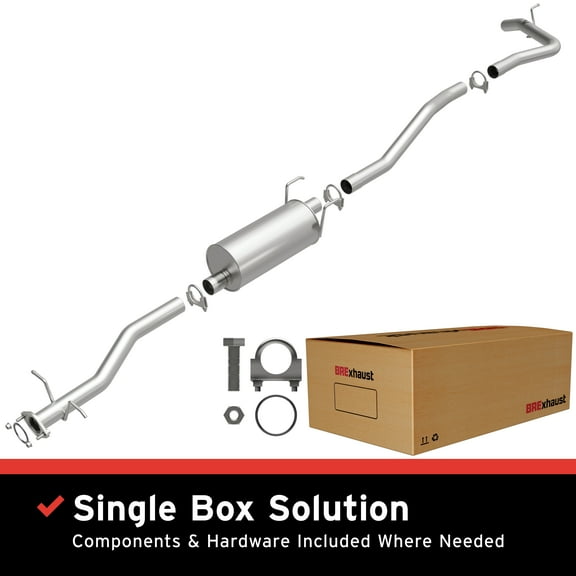 BRExhaust OE Replacement Exhaust System Kit 106-0147: Compatible with 1995-1998 Toyota T100 3.4L