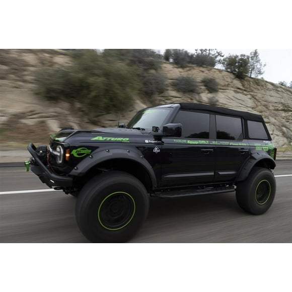 Fits 2021-2023 Ford Bronco Bell Tech Coil Over Shock Absorber 15129 Adjustable; 0 To 4 Inch Lift; With Coil Springs/Bump Stops/Dust Boots; Single