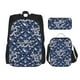thumbnail image 1 of Disketp Dragon Mochila Estampada de Gran Capacidad con Lonchera y Estuche, Set de 3 Piezas para Estudiantes, 1 of 7