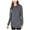 Grey - gray, variant on BAR III $79 Womens New 1285 Green Turtle Neck Long Sleeve Sweater Dress S B+B