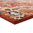 thumbnail image 4 of Luxe Weavers Oriental Red 8x10 Vintage Area Rug, Southwestern Geometric Carpet, 4 of 6