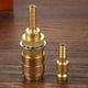 thumbnail image 4 of Adaptador de gas refrigerado por agua de 6 mm Conector de manguera rápida de soplete de soldadura M6 (dorado) Likrtyny Piezas de repuesto para herramientas, 4 of 9