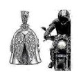 thumbnail image 1 of Motorcycle Good Luck Bell, 5D Angel Riding Bell for Bikers, Lucky Charm Accessory, 1 of 5
