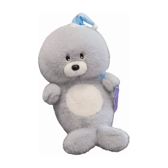 Adorable Seal Plush Backpack Toy, Cute Cartoon Sea Lion Stuffed Doll Pillow, Soft Hugging Plush Cushion, Cozy Sleep Companion Gift for Her, Kawaii Animal Plush Décor