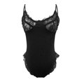thumbnail image 2 of Intimates Women'S Lace Open Crotch Erotic Bodysuit, 2 of 4