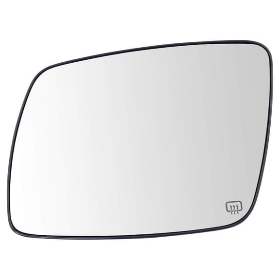 TRQ Exterior Mirror Glass Power Heated LH Diver Side for Dodge Journey Brand New MGA07201