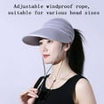 thumbnail image 3 of Outdoor UPF 50+ UV Sun Protection Waterproof Breathable Face Neck Flap Cover Folding Sun Hat for Men/Women, 3 of 8