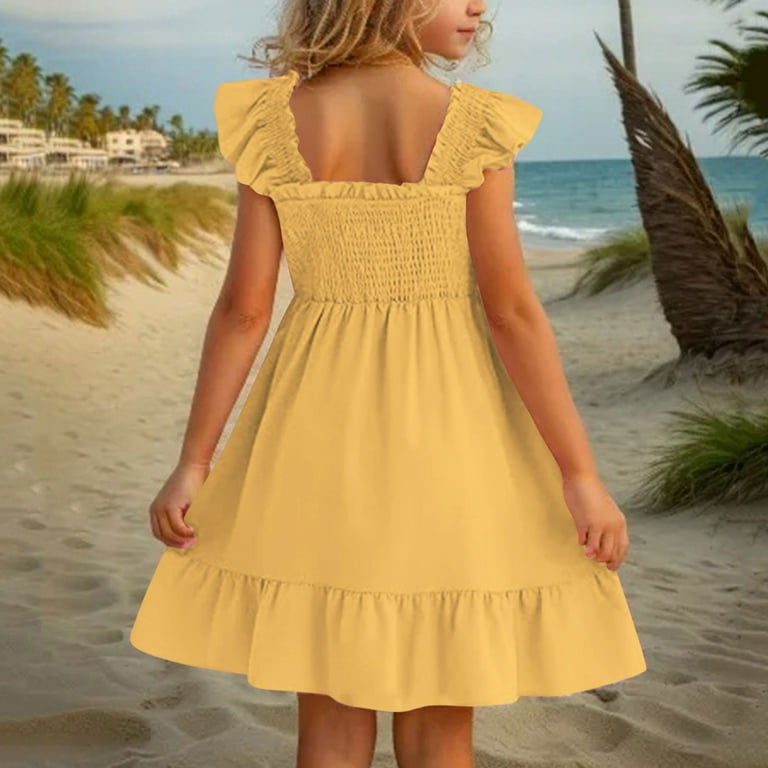 vokkrv Girls Cotton Short Sleeve Dresses Lace Semi Formal Dress Size 6-15 Years Purple 13-14 Years vokkrv Girls Cotton Short Sleeve Dresses Lace Semi Formal Dress Size 6-15 Years Purple 13-14 Years