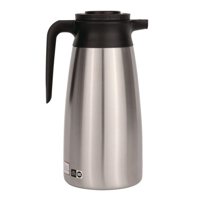 1.9 Liter Thermal Pitcher, Stainless Steel/Black