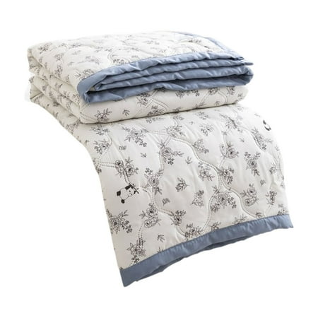 New Printing Summer Cool Quilt Air Conditioning Friendly - Lightweight Washed Cotton Fresh Bedding Single-Size 59x39.3 Inch Reactive Dye