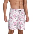 thumbnail image 2 of Sikiie Rose Flowers Mens Pajama Shorts, Lightweight Lounge Pant with Pockets Soft Sleep Pj Shorts for MenXX-Large, 2 of 6