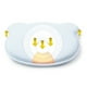 thumbnail image 4 of Almohada moldeadora para bebés que previene la cabeza plana, forma de oso, espuma viscoelástica que absorbe la humedad, almohada de lactancia 3D azul, 4 of 12