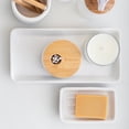 thumbnail image 2 of Full Circle Keep Ceramic, Tray, Gray/White Love Organizer Tray for Kitchen/Bathroom, 2 of 12