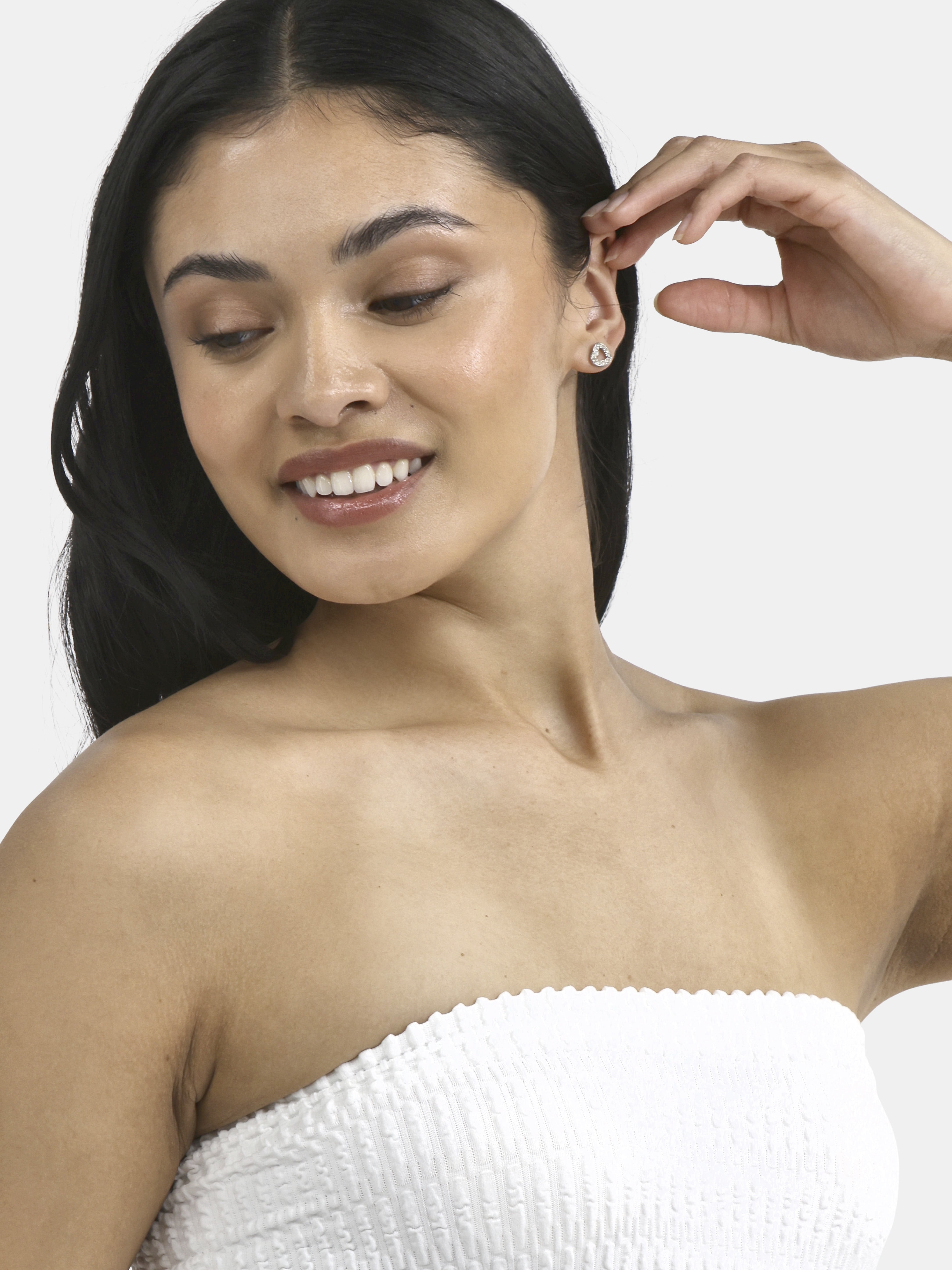 No Boundaries Seamless Textured Tube Top, Women's