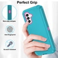 thumbnail image 6 of Asuwish Compatible with Samsung Galaxy A16 5G/4G Phone Case Hybrid Rugged Shockproof Hard Protective Drop Proof Full Body Heavy Duty Mobile Cell Cover for A 16 Women Men Green, 6 of 8