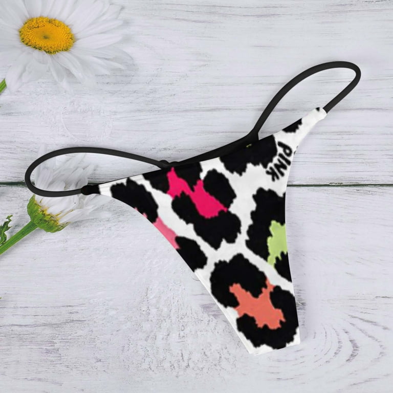TAIAOJING 6 Pack Seamless Thongs For Women Seamless Bikini Panties