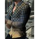 thumbnail image 1 of Camisa con botones para hombre , diseño creativo, de lujo, para fiesta, informal, de moda, de manga larga, deportiva, suave, ligera y cómoda, 1 of 6