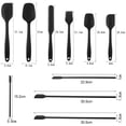thumbnail image 2 of Juego de espátulas de silicona de 10 piezas - Utensilios de cocina de silicona Fotgear - Paleta de utensilios de cocina de goma antiadherente y resistente al calor - No tóxico sin BPA para cocinar,, 2 of 5