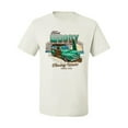 thumbnail image 2 of Wild Bobby, 1946 Vintage Ford Woody Chasing Waves Cars and Trucks Men's Graphic T-Shirt, White, Medium, 2 of 3