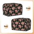 thumbnail image 3 of Lsque Rose Flowers Print 2 Slice Toaster Cover , Kitchen Appliance Dustproof Protector , Toaster Protector Dustproof Kitchen Appliance Cover, 3 of 7