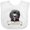 AA-White, variant on Inktastic Wb Black Doodle Boys or Girls Baby Bib