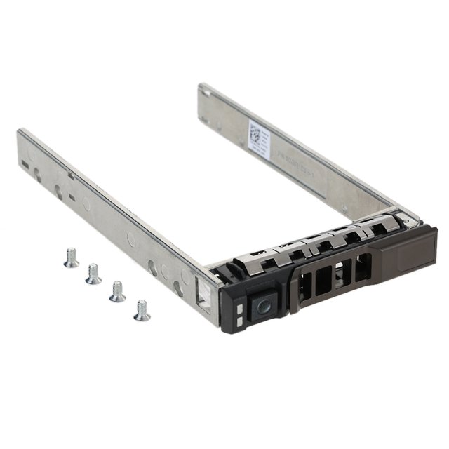 Soporte para disco duro de 2.5 pulgadas compatible con servidores Dell PowerEdge R710 y otros modelos similares.