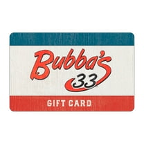 Bubbas $25 eGift Card [Email Delivery]