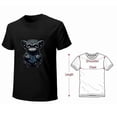 thumbnail image 3 of Big Eye Blue Cartoon Monkey T-shirt Cartoon T-shirt Suitable for Kids Funny shirt Slim Fit, 3 of 5