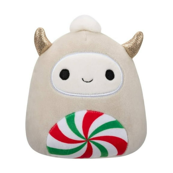 Squishmallows 8" Nissa the Yeti with Peppermint Swirl Belly