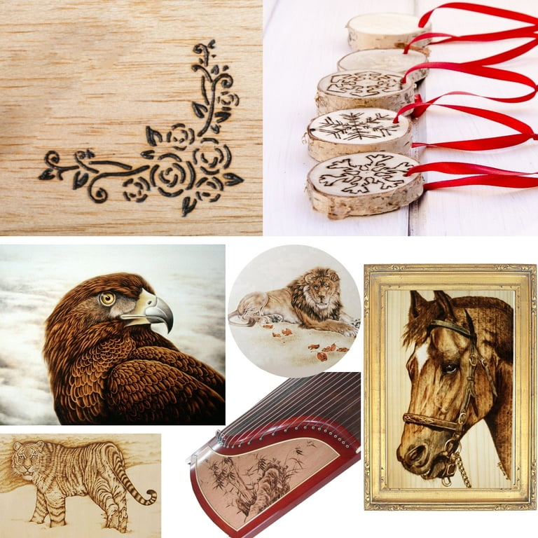 Pyrography Wood Burning Kit for Adults, Beginners, and
