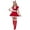 Red, variant on Elegant Bunny Performance Costume for Adults Festive Holiday Party Dress with and Tail