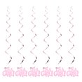 thumbnail image 4 of Decoración de fiesta de remolinos ANGGREK colgantes colores brillantes para baby shower, 4 of 8
