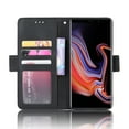 thumbnail image 3 of Case for Samsung Galaxy Note 9 Cover Adjustable Detachable Card Holder Magnetic closure Leather Wallet Case - Black, 3 of 5
