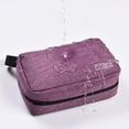 thumbnail image 2 of MesaSe Portable Hanging Travel Wash Bag Simple Solid Color Square Storage Bag for Schools and Offices, 2 of 6