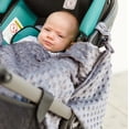 thumbnail image 5 of J.L. Childress Cuddle 'N Cover Stroller Blanket - Soft Baby Blanket for Travel, Car Seat, & Strollers - Grey, 5 of 8
