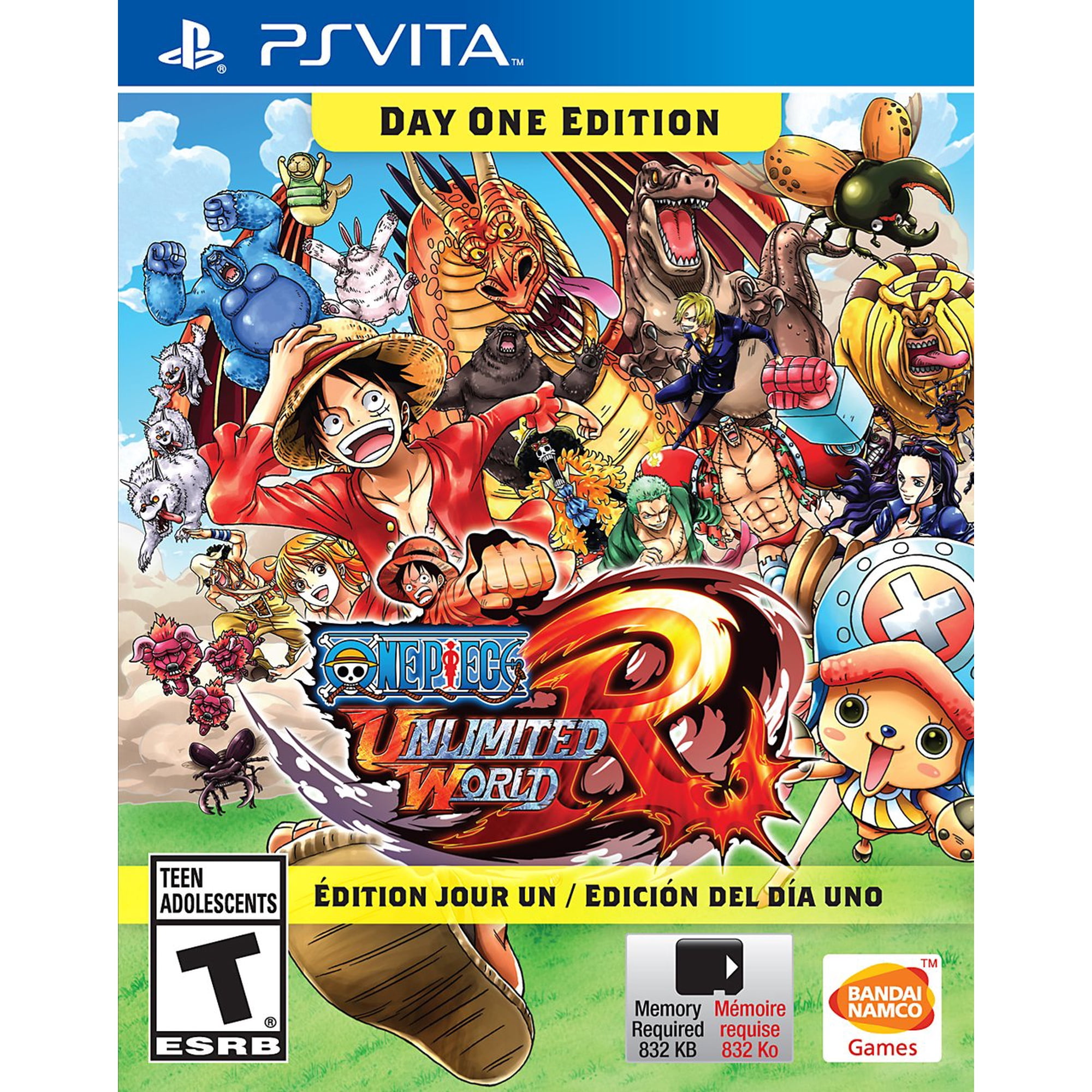 One Piece Unlimited World Red (1st day version) - PlayStation Vita