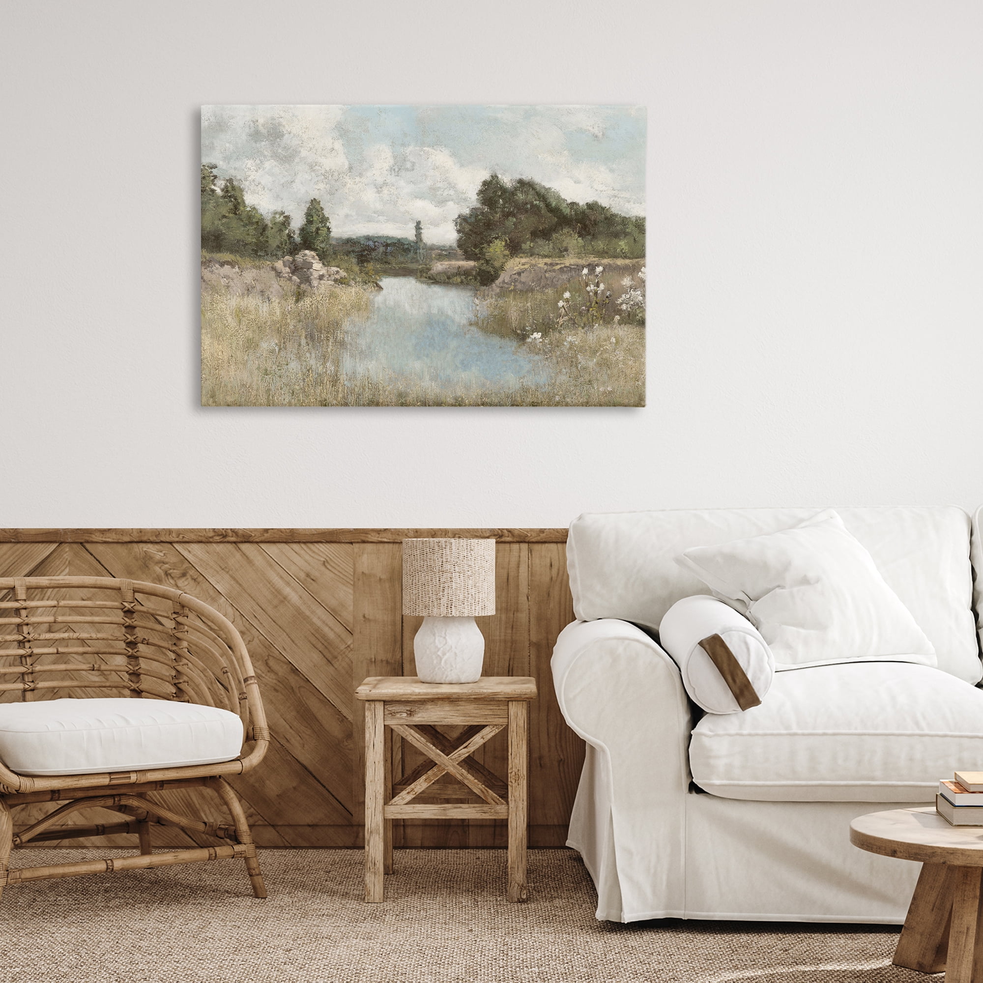 Stupell Industries Dawn At The Shore Canvas Wall Art, design by Christy McKee
