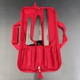 thumbnail image 5 of Ergo Chef 5 Pocket Knife Roll Bag with Zipper and handle, 5 of 6