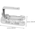 thumbnail image 2 of Jinsinto 6 Chargeurs de Rangement Multifonctionnels Station de Charge Support de Charge Station de Charge Support de Charge Console Support de Charge Blanc Poignée de Rangement P5 Abs, 2 of 5